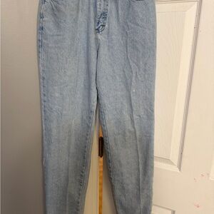 Women's Straight Light Blue Jeans - Classic Straight Leg